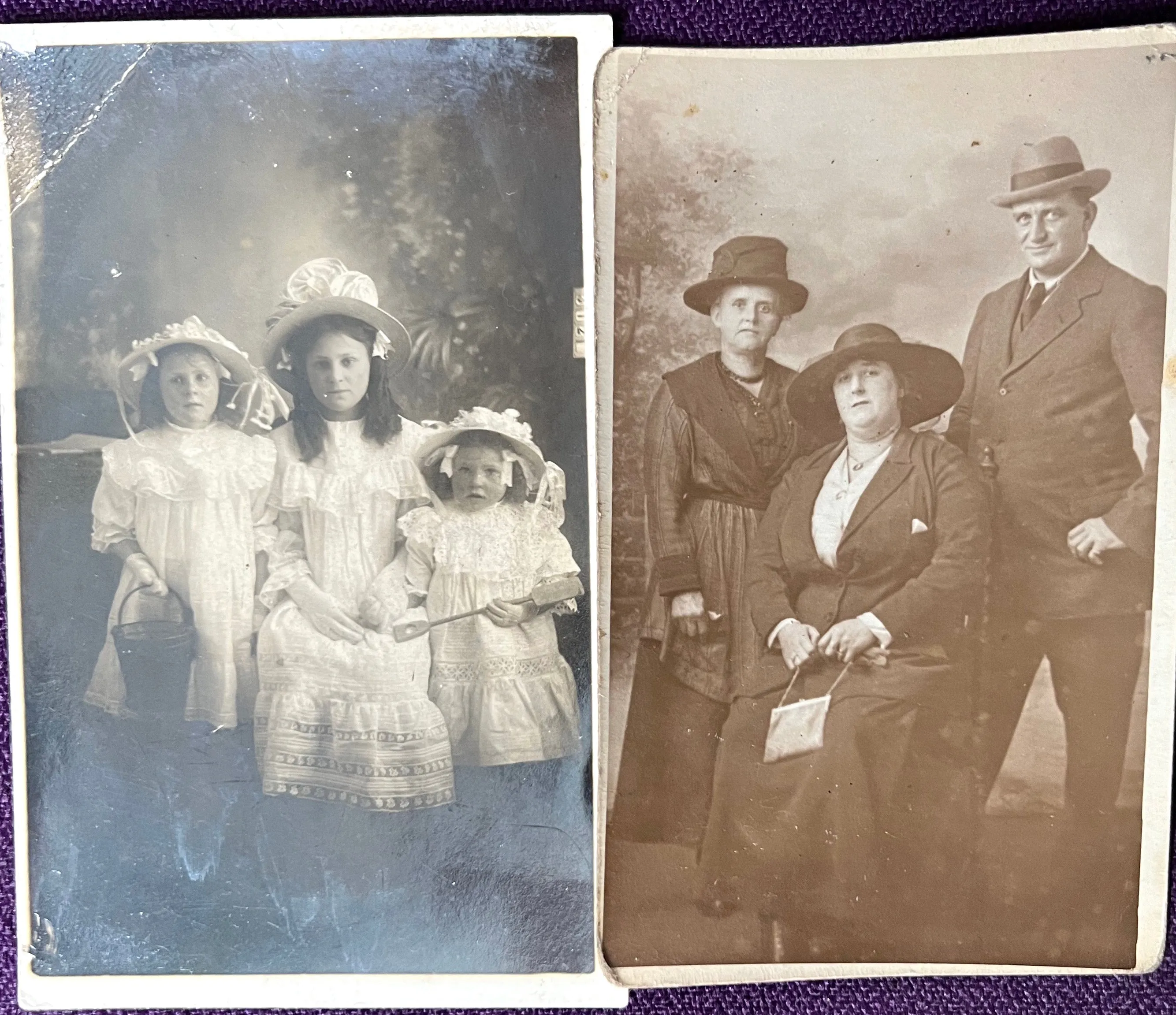 2 Studio Photographs from the 1920s (C35)