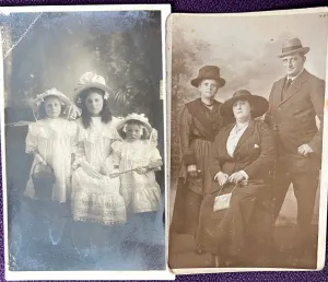 2 Studio Photographs from the 1920s (C35)