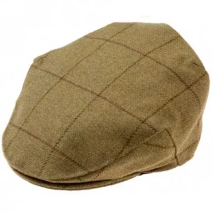 ALAN PAINE Rutland Cap - Kids Tweed - Lichen