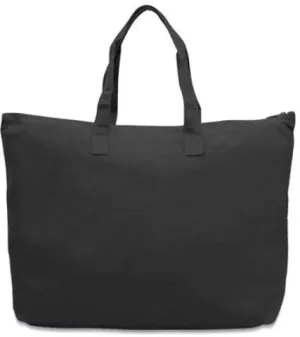 amanda cotton canvas tote - black Case of 48