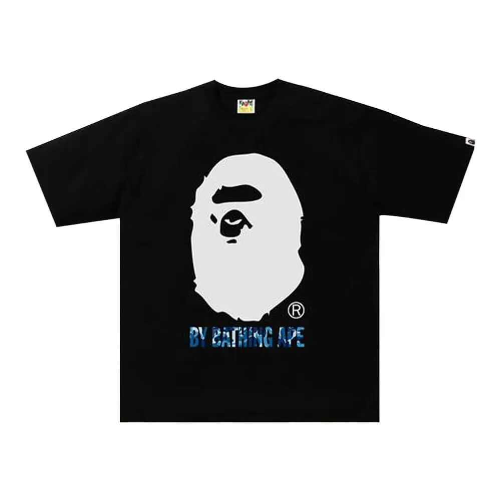 Bape ABC Camo RLX T-shirt, black/blue