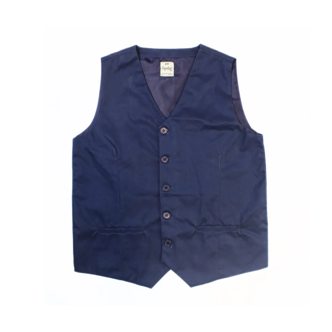 Boys blue waistcoat