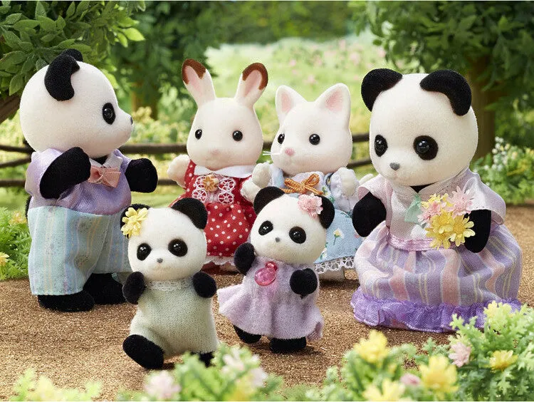 Calico Critters Pookie Panda Family