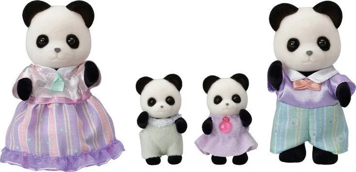 Calico Critters Pookie Panda Family