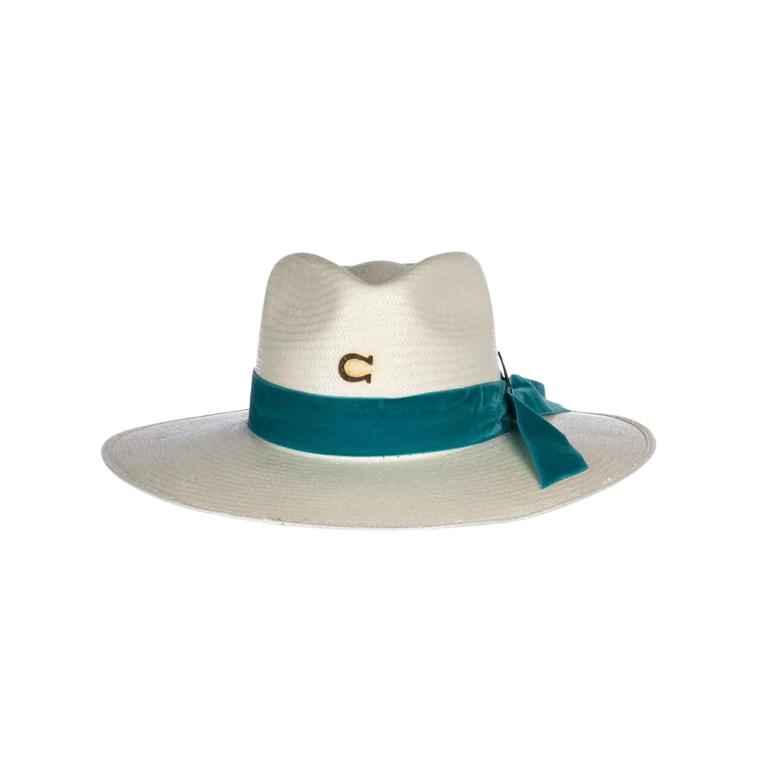 Charlie 1 Horse Women's Old Apache Straw Fashion White Hat