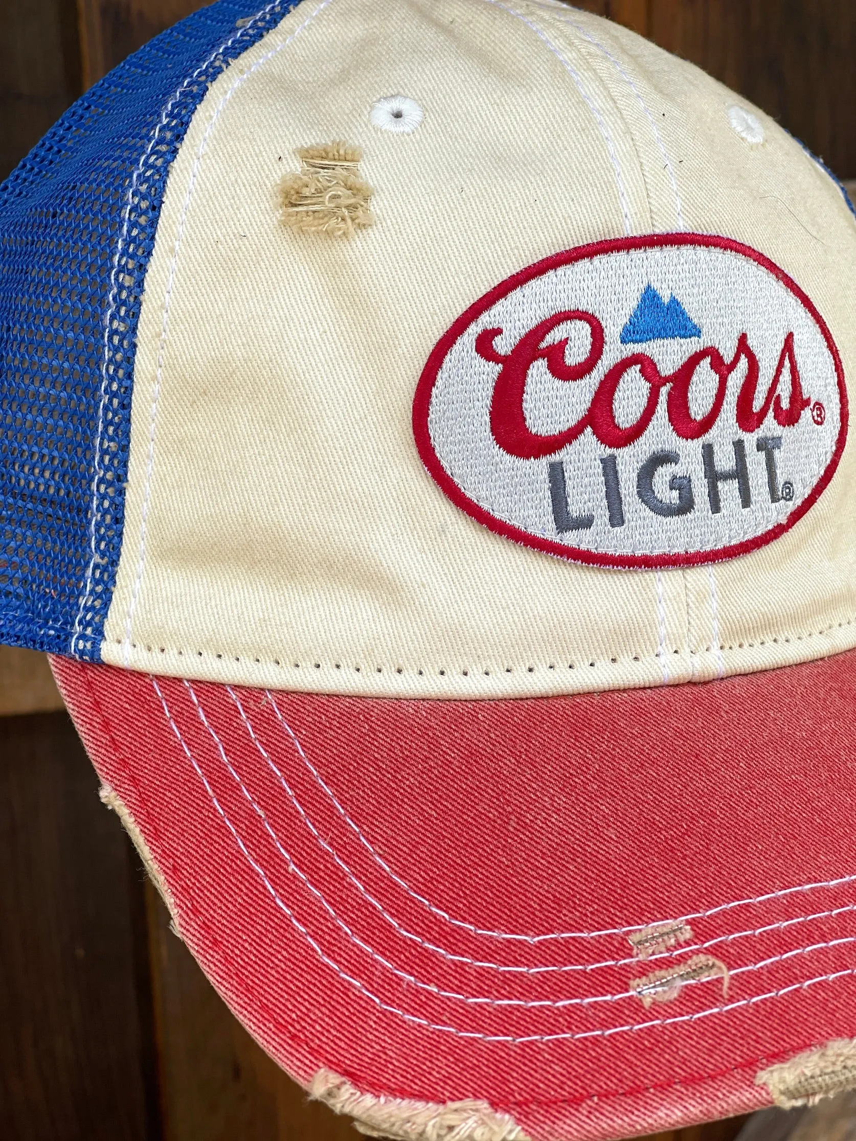 Coors Light Tri-tone patch hat