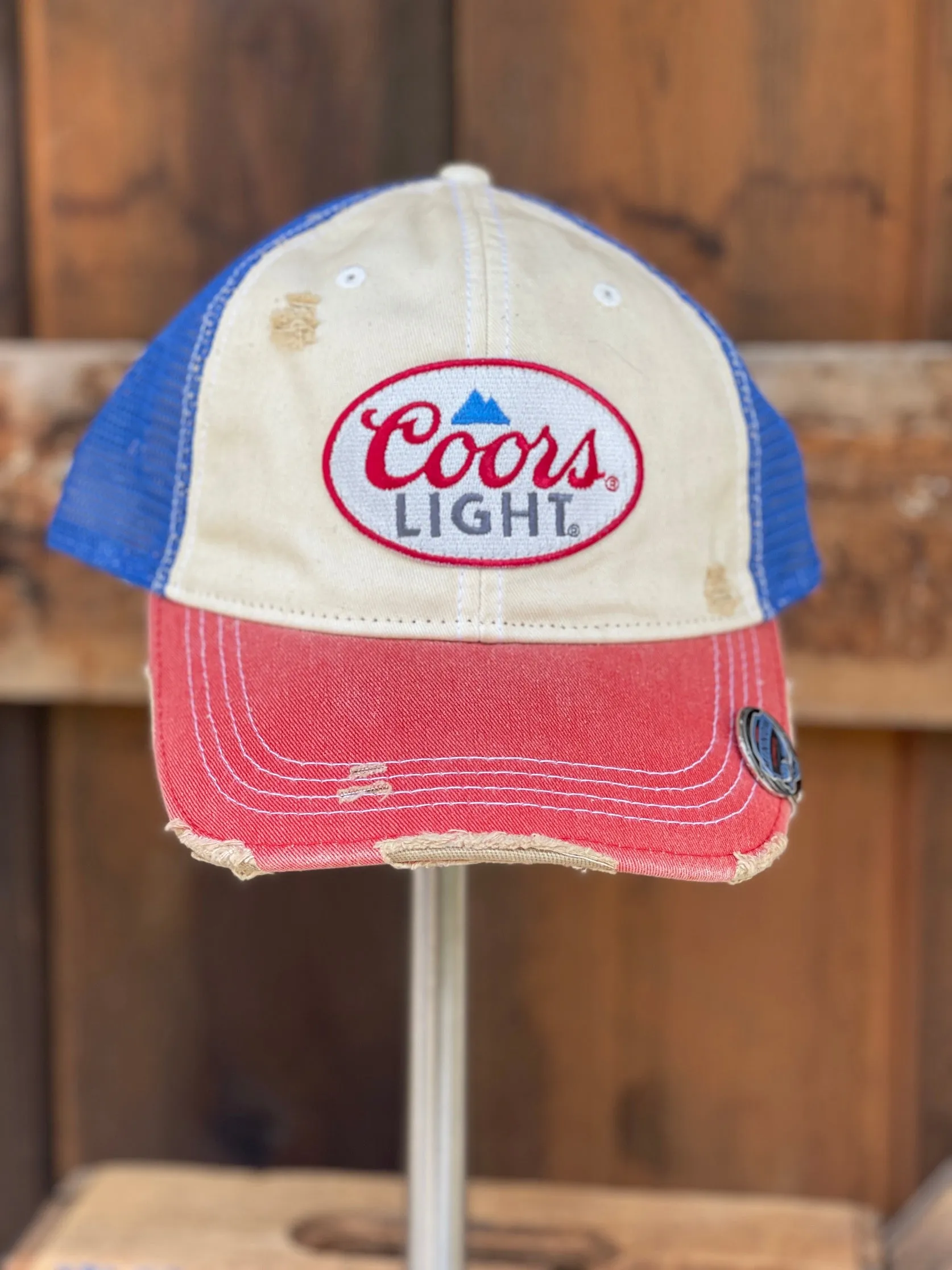 Coors Light Tri-tone patch hat