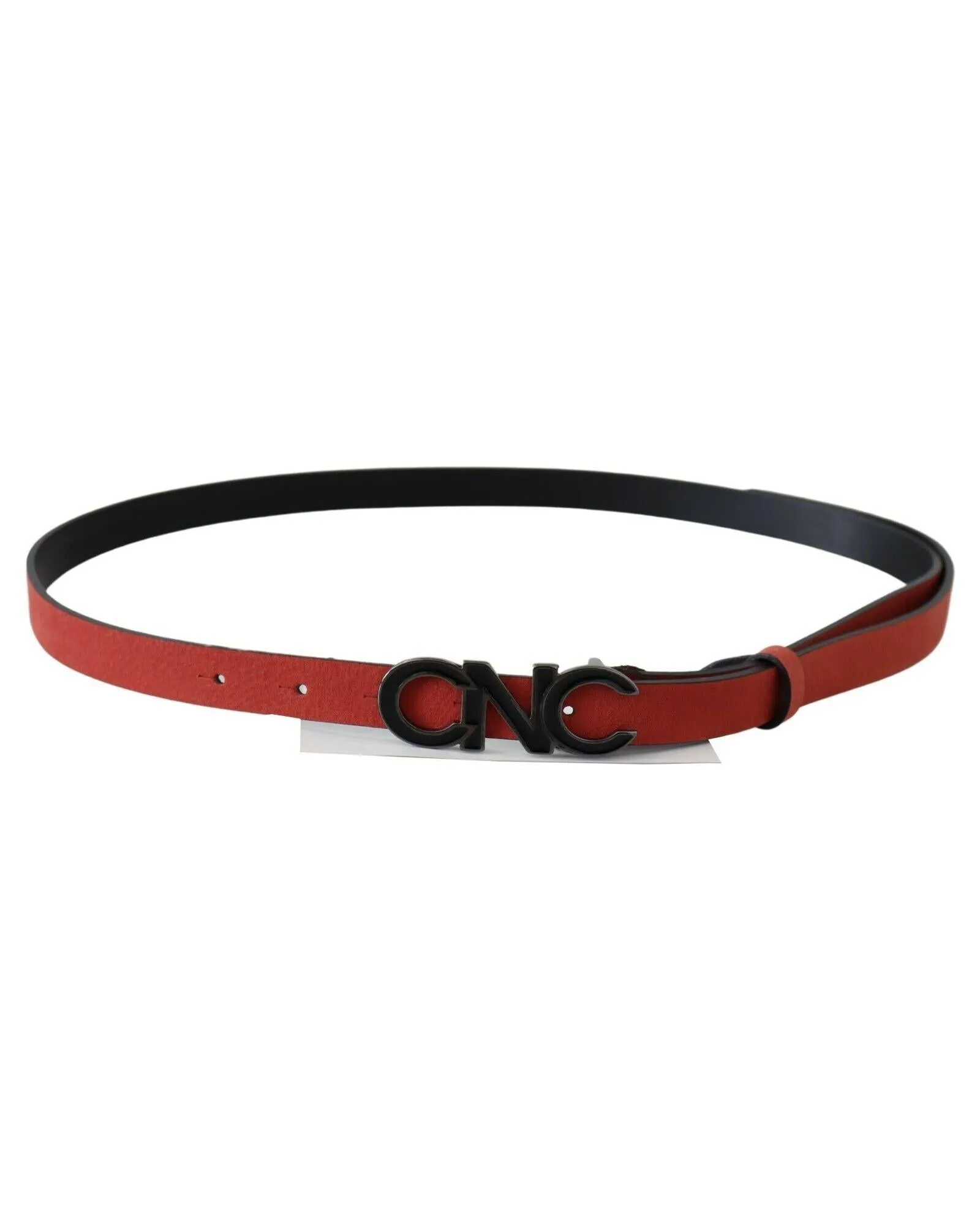 Costume National Suede Belt - Red