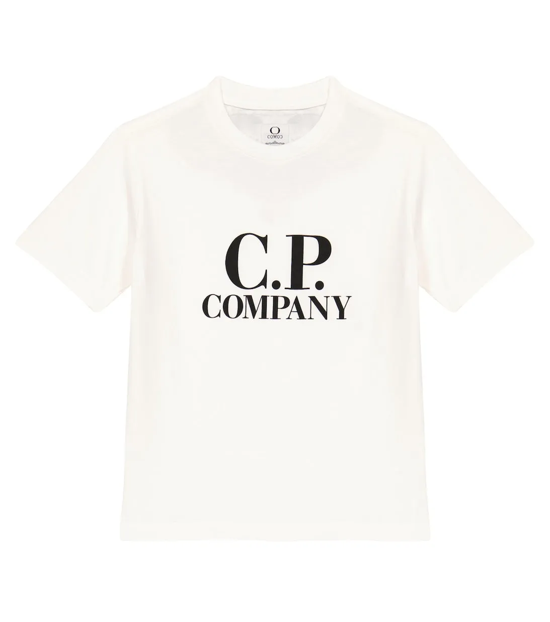 Cotton T-shirt with C logo. COMPANY KIDS, white