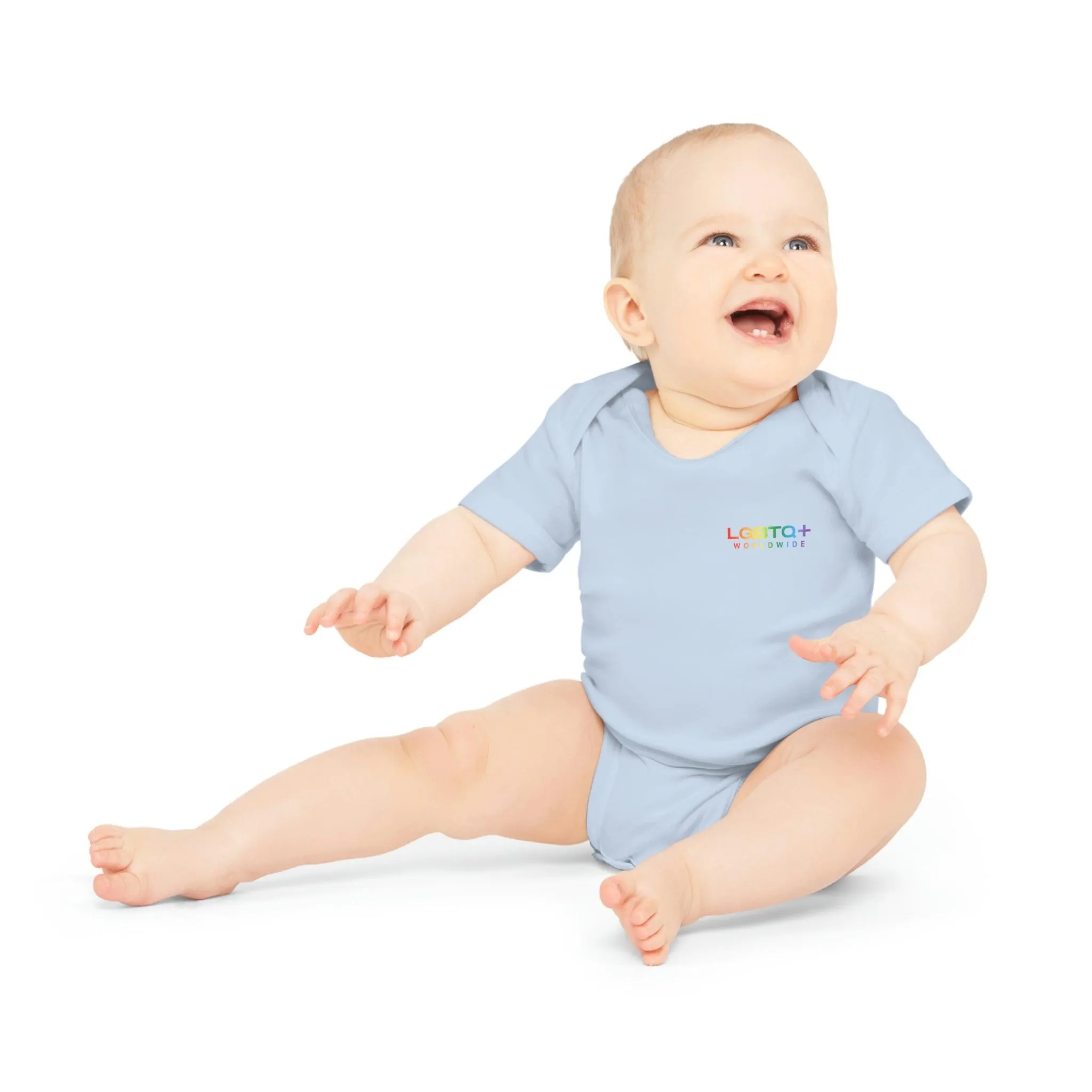 ,,DRAGON" Baby Organic Short Sleeve Bodysuit