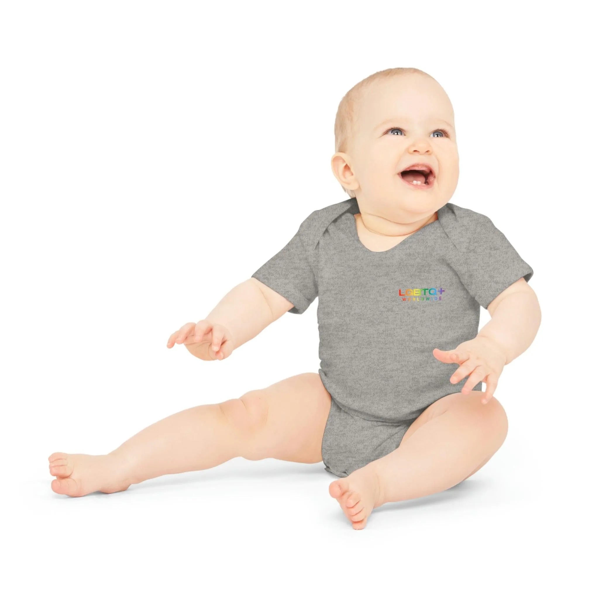 ,,DRAGON" Baby Organic Short Sleeve Bodysuit