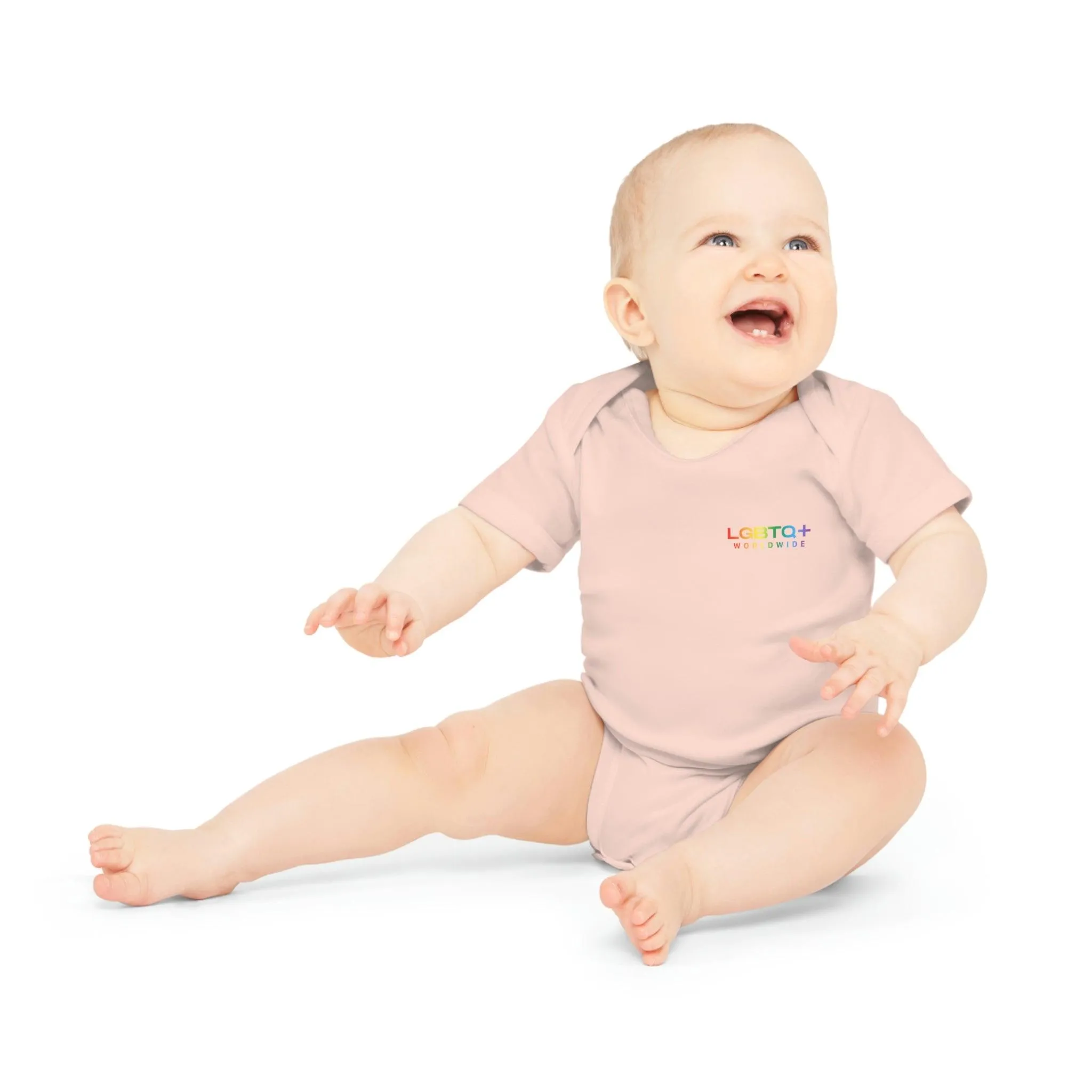 ,,DRAGON" Baby Organic Short Sleeve Bodysuit