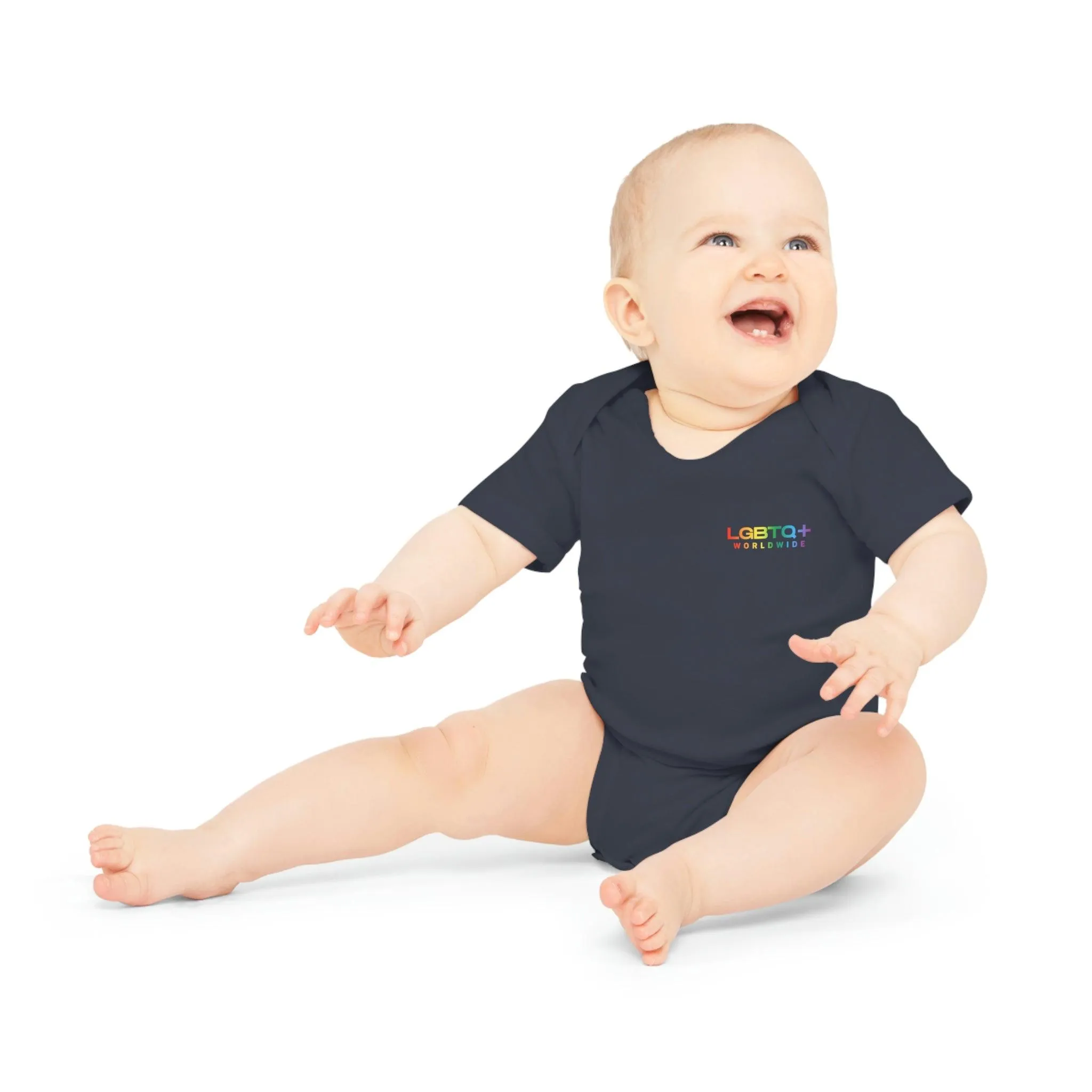 ,,DRAGON" Baby Organic Short Sleeve Bodysuit