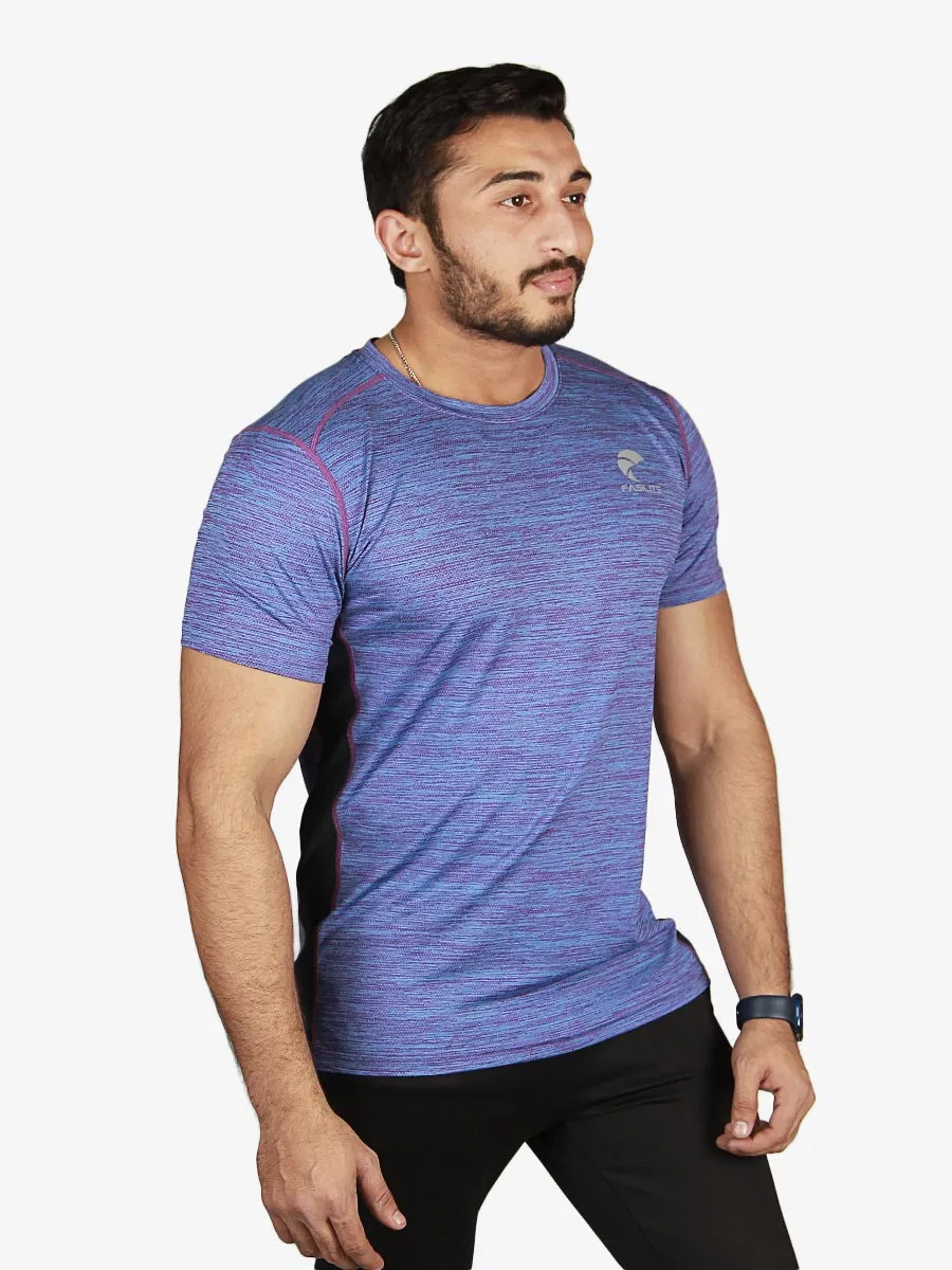 Duo Coast - T-Shirt - 1301 - Purple / Greenish Grey