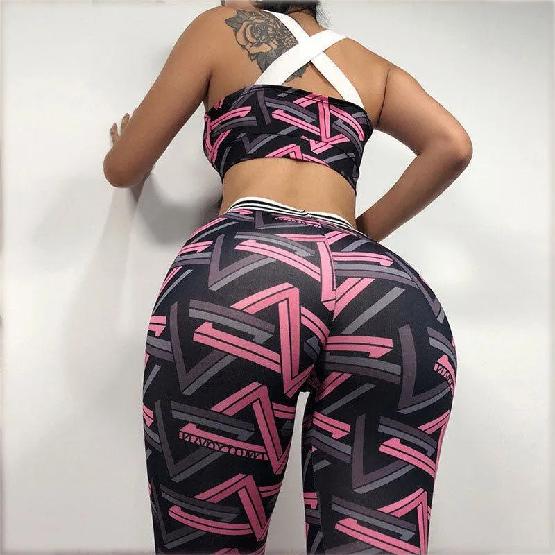 Elasticity Yoga Sports Fitness Sports Leggings