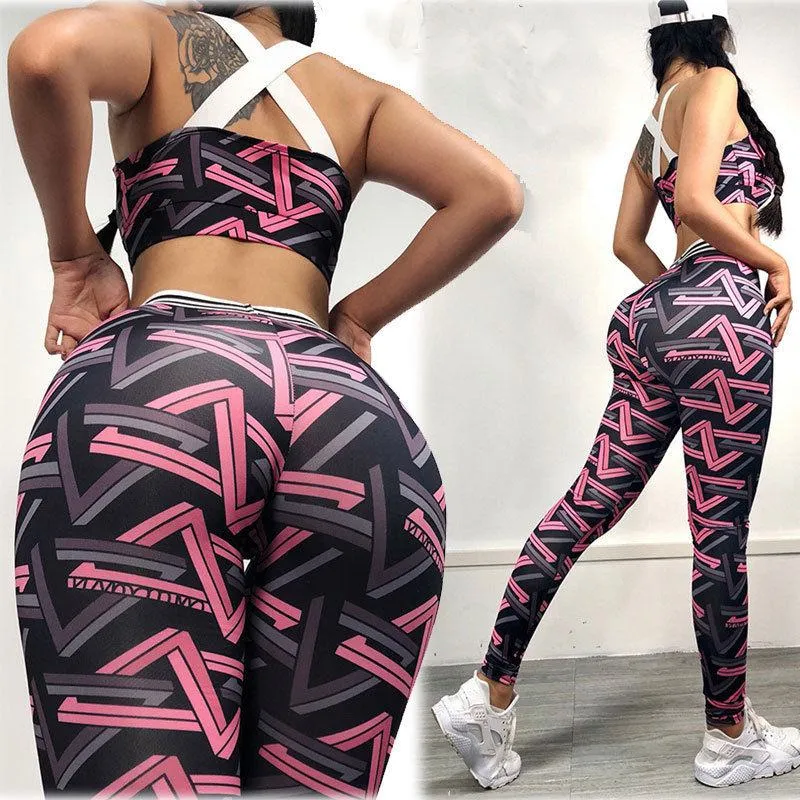 Elasticity Yoga Sports Fitness Sports Leggings