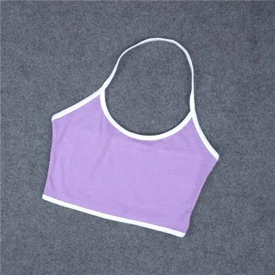 Elegant Crop Top Tank Tops