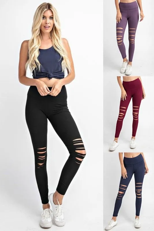 Ericka laser cut leggings