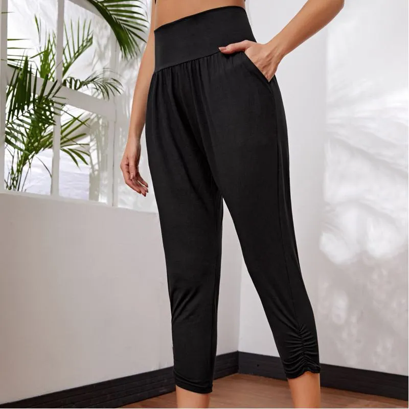 Fitness Yoga Running High-Waisted Sports Pants