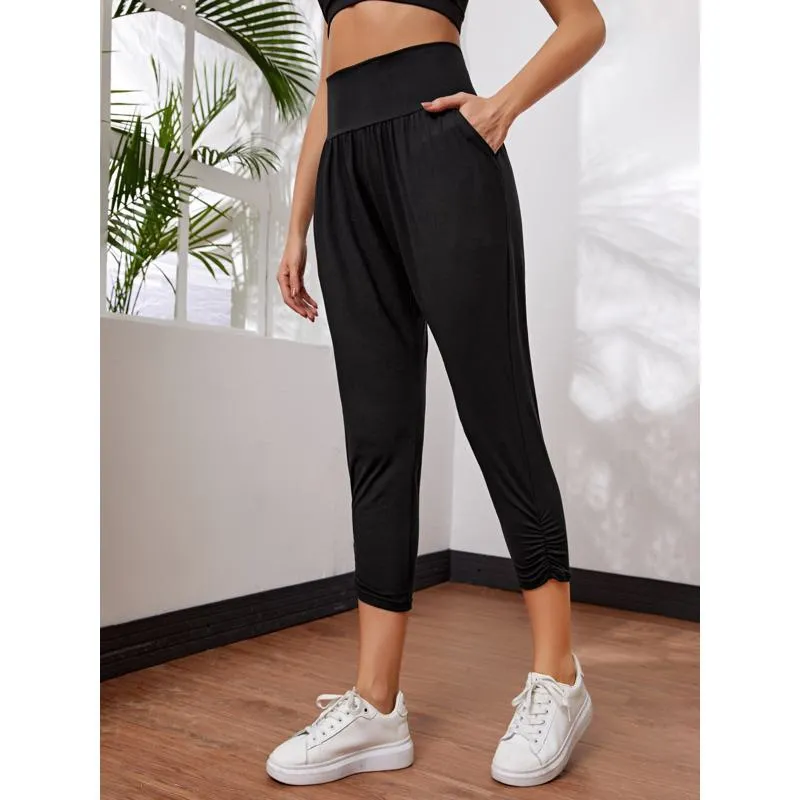 Fitness Yoga Running High-Waisted Sports Pants