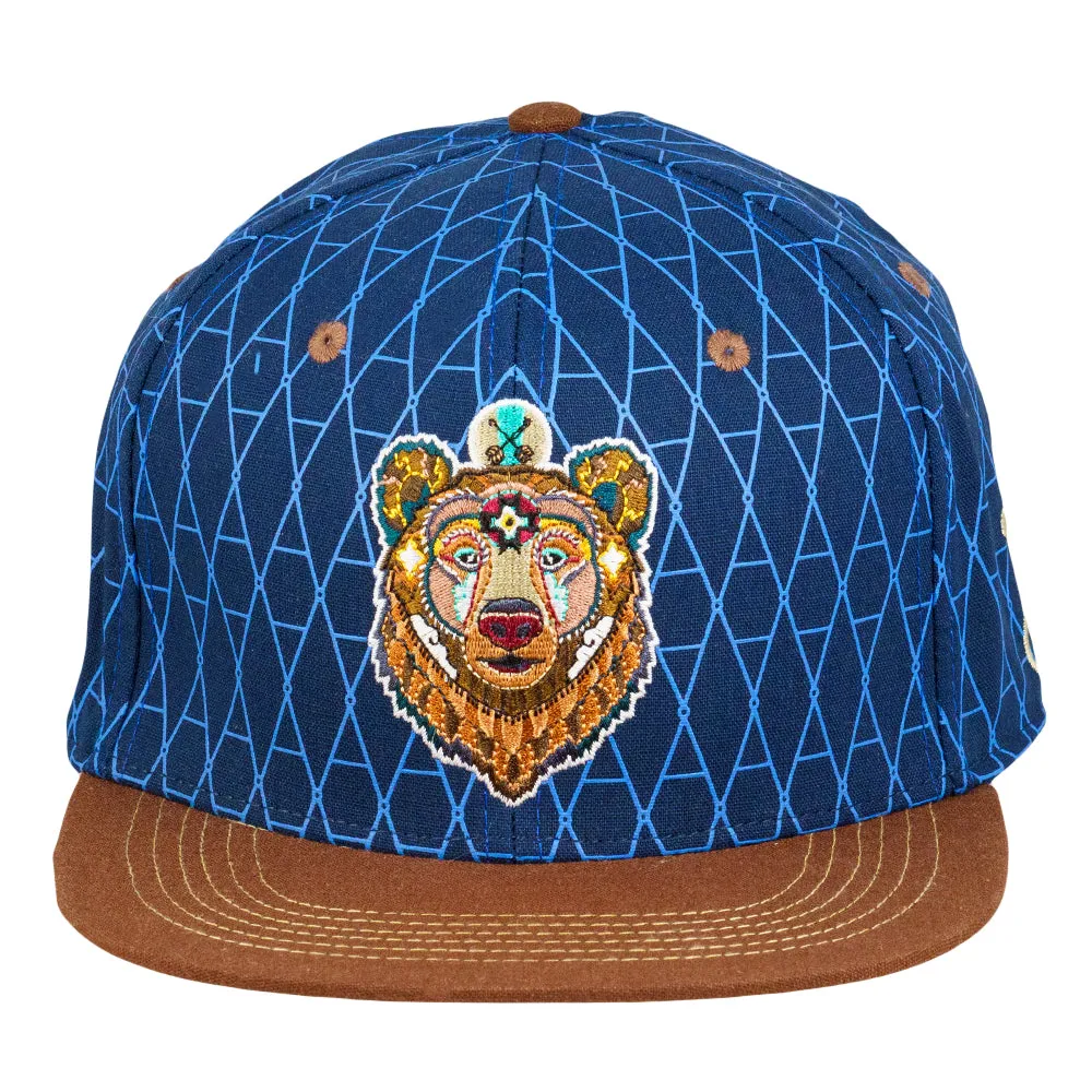 Frank Brothers Brother Bear Blue Fitted Hat