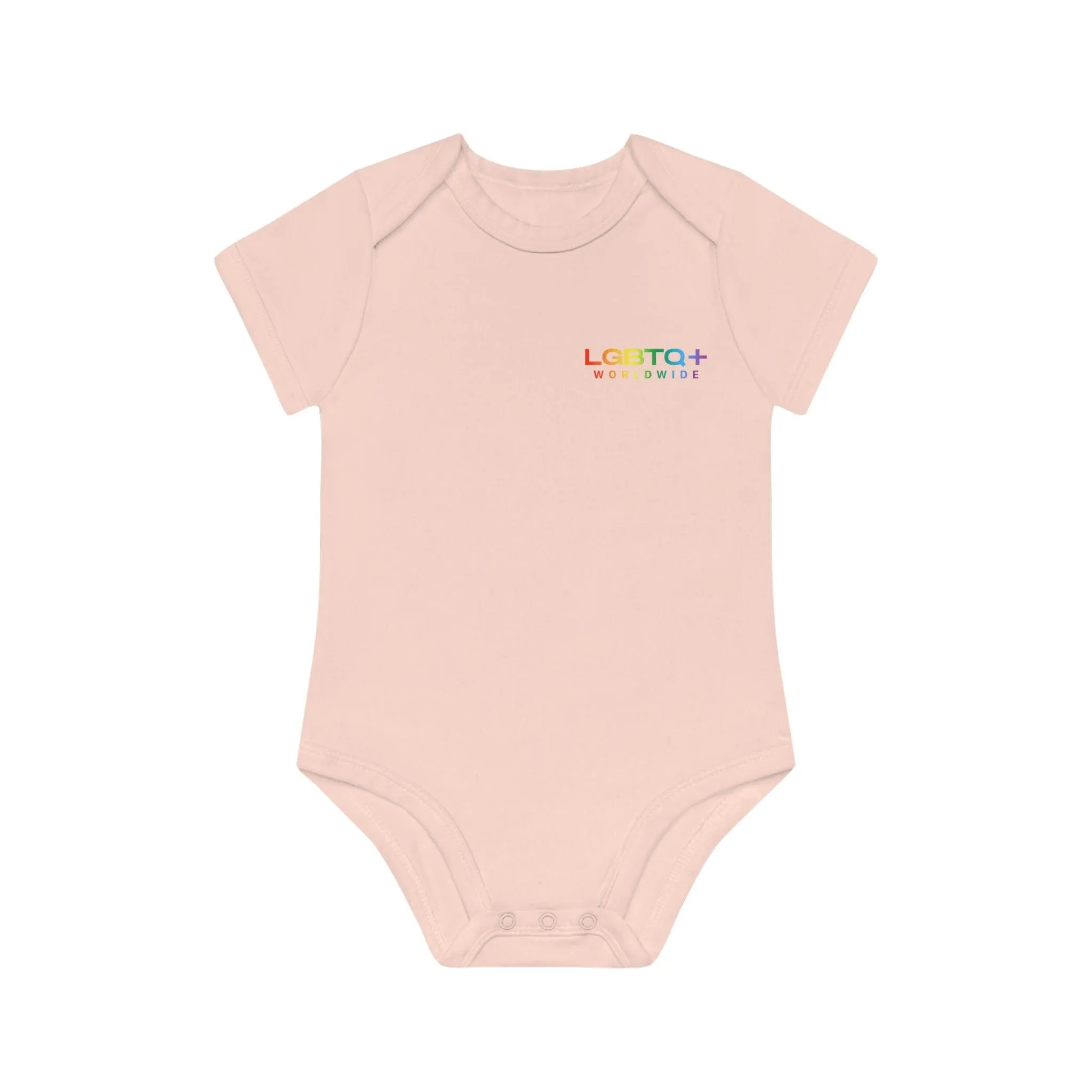 ,,FUTURE WORLD" Baby Organic Short Sleeve Bodysuit