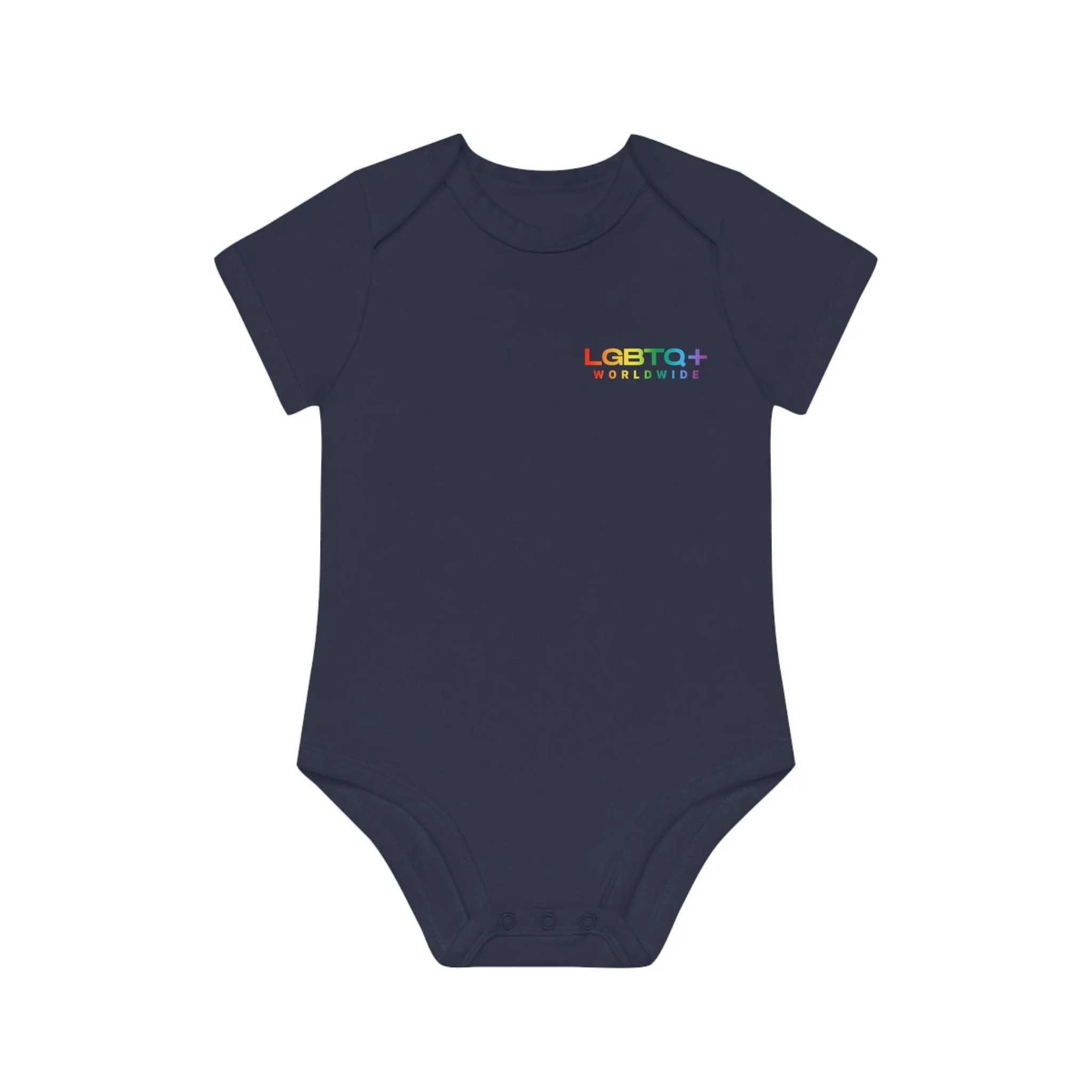 ,,FUTURE WORLD" Baby Organic Short Sleeve Bodysuit