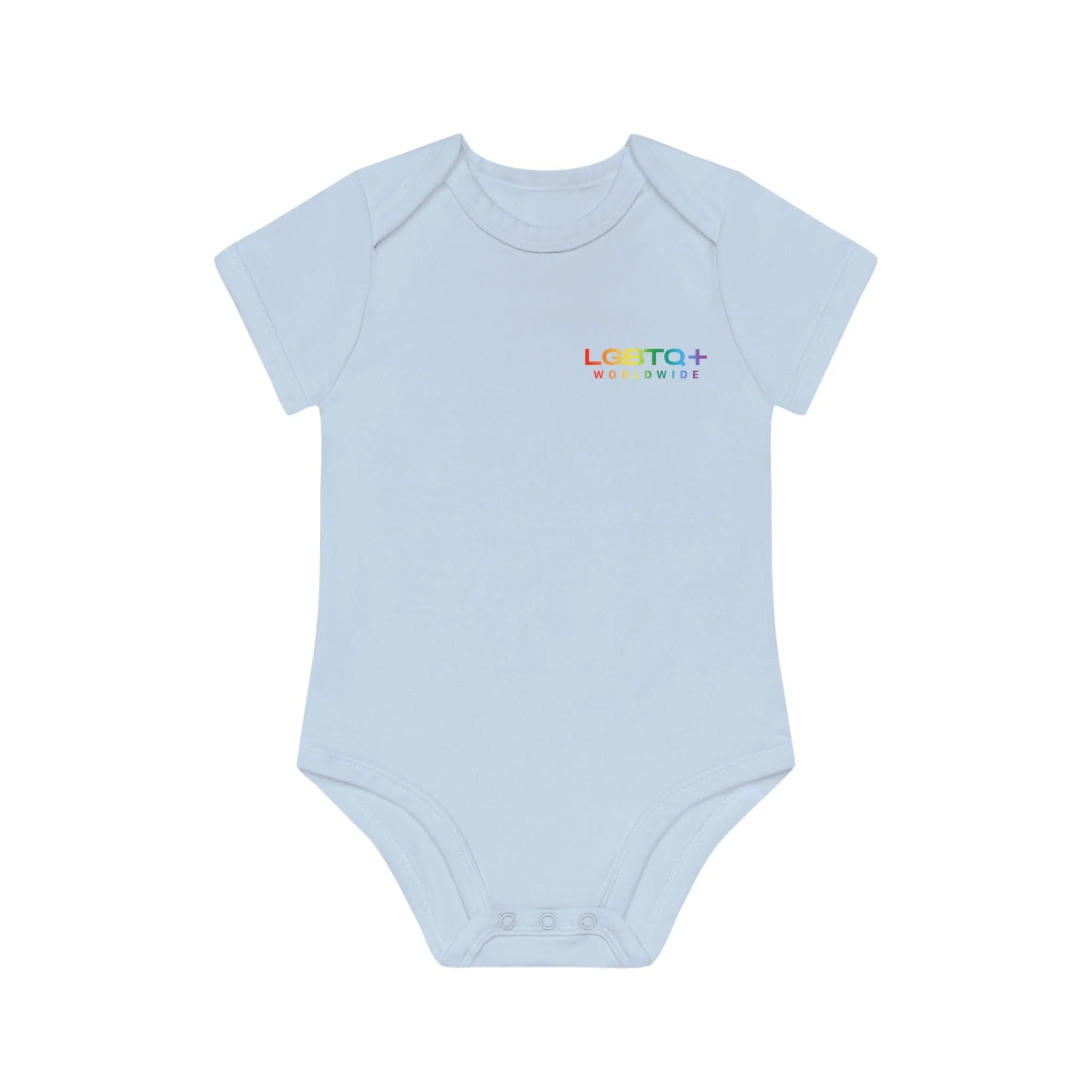 ,,FUTURE WORLD" Baby Organic Short Sleeve Bodysuit