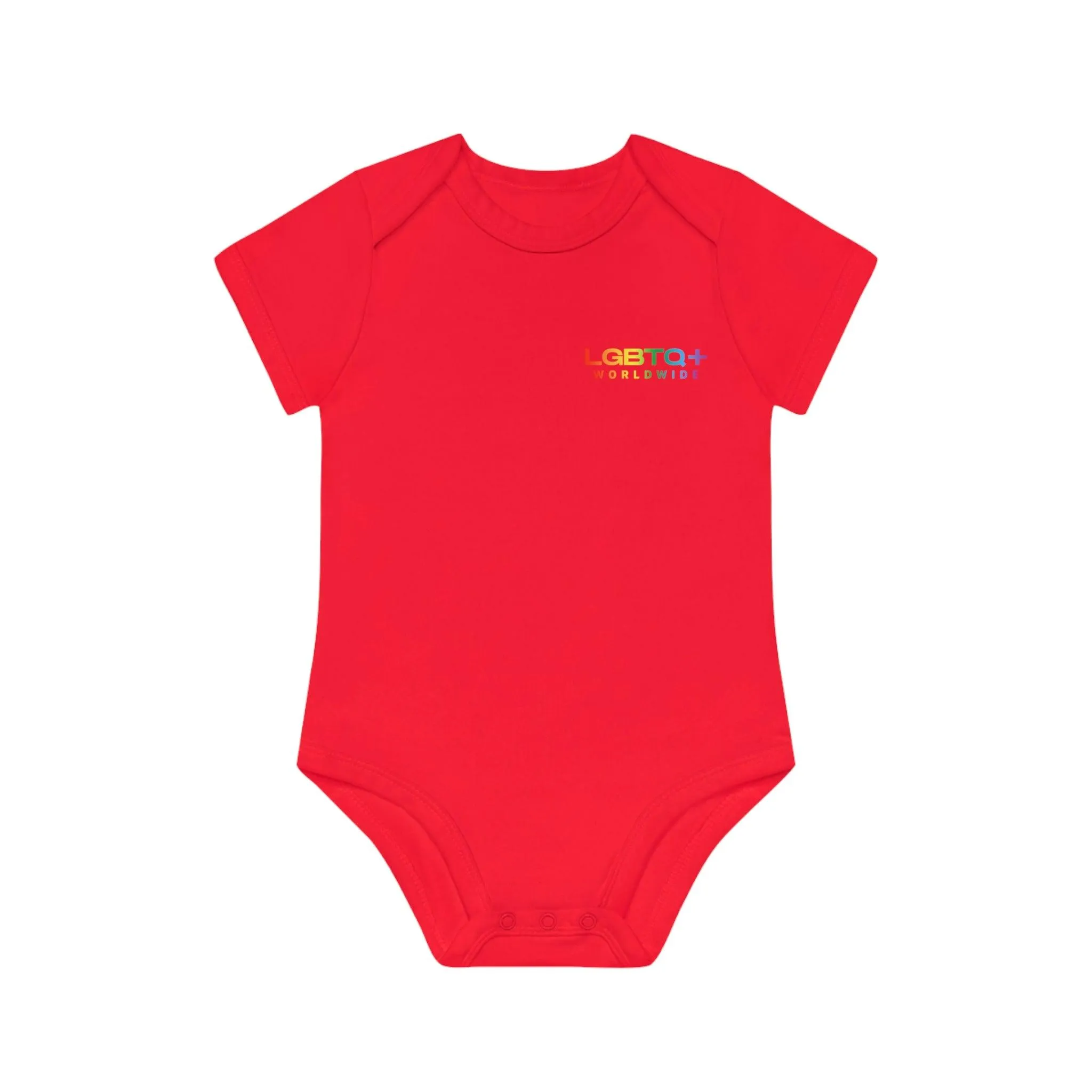 ,,FUTURE WORLD" Baby Organic Short Sleeve Bodysuit