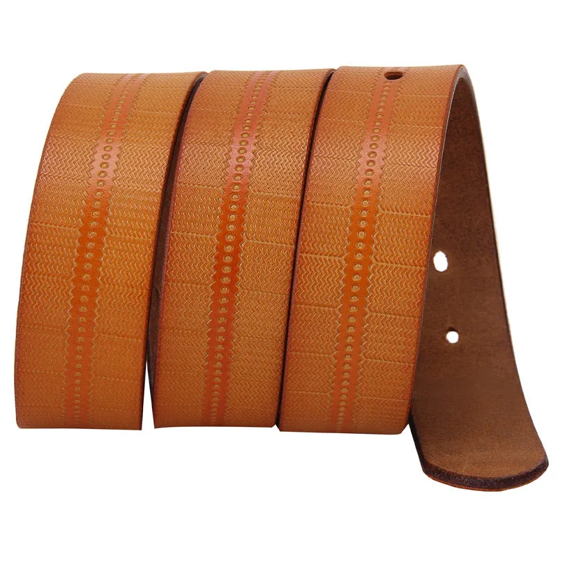 Genuine Leather Belts For Women Fashion Pin Buckle Woman Belt