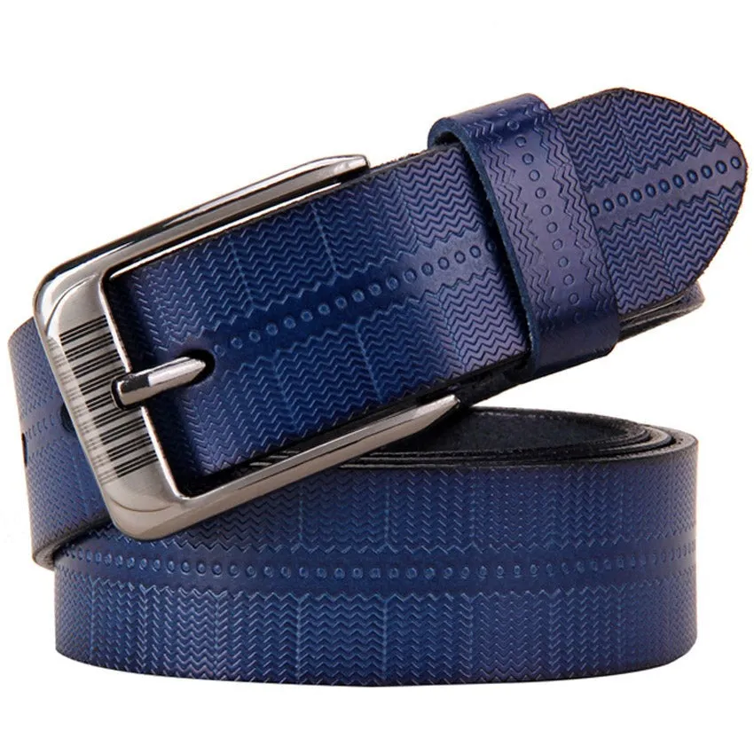 Genuine Leather Belts For Women Fashion Pin Buckle Woman Belt