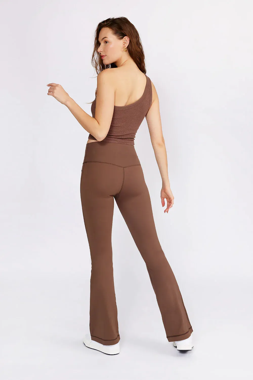 Grace Flare Legging (mocha)