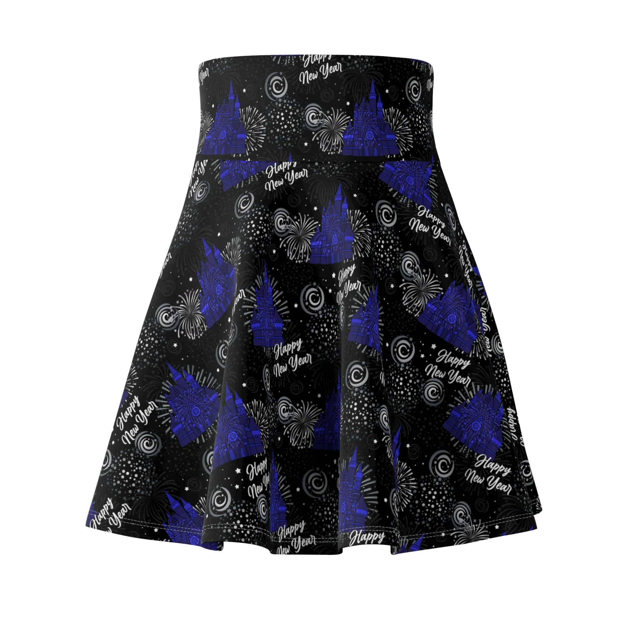 Happy New Year Women's Skater Skirt