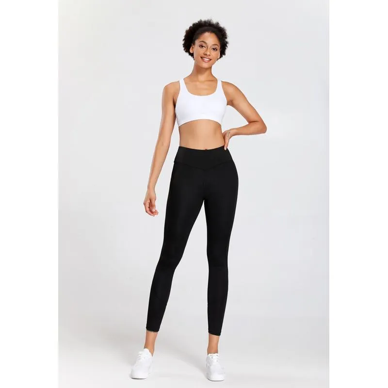 High-Waisted Quick-Drying Yoga Tight-Fitting Elasticity Running Cropped Hip-Hugging Peach Skin Sports Leggings