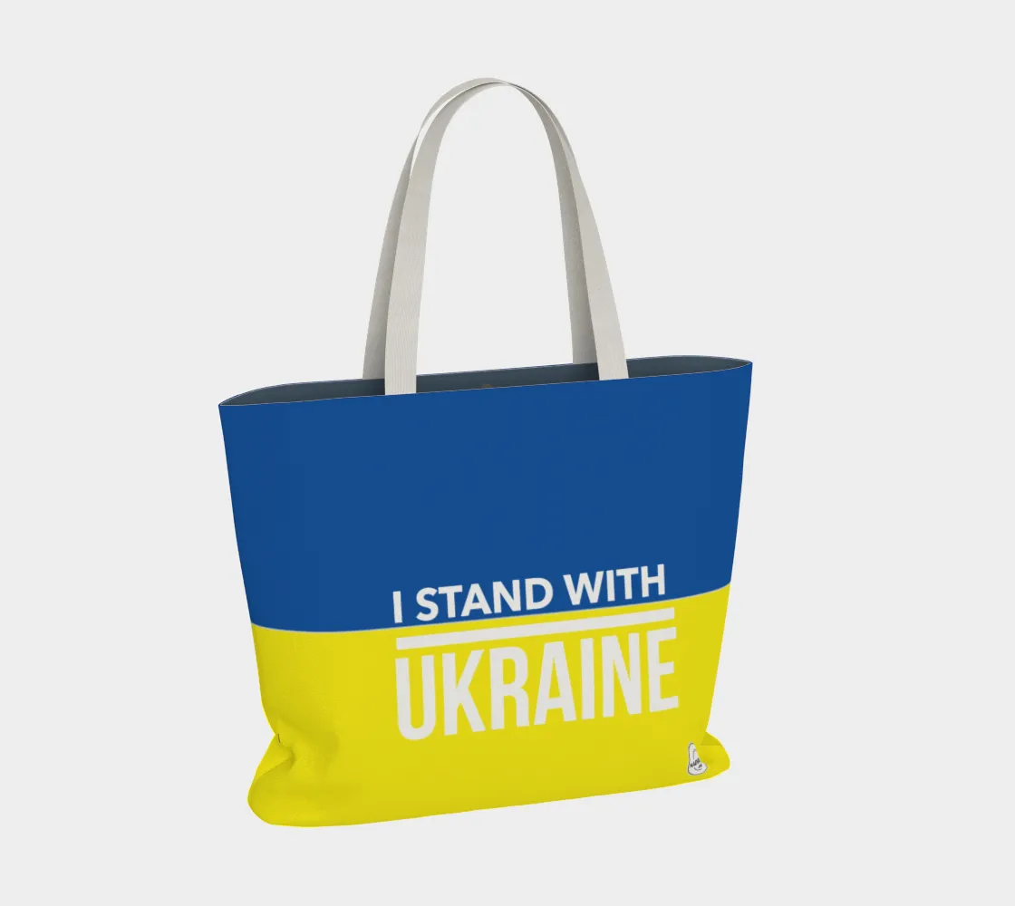 I stand with Ukraine Unisex Tote