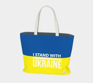 I stand with Ukraine Unisex Tote