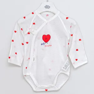 Infant Kimono Bodysuit - My Heart