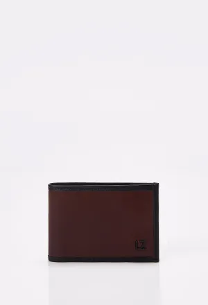 Leather Classic Wallet With Removable Card Holder