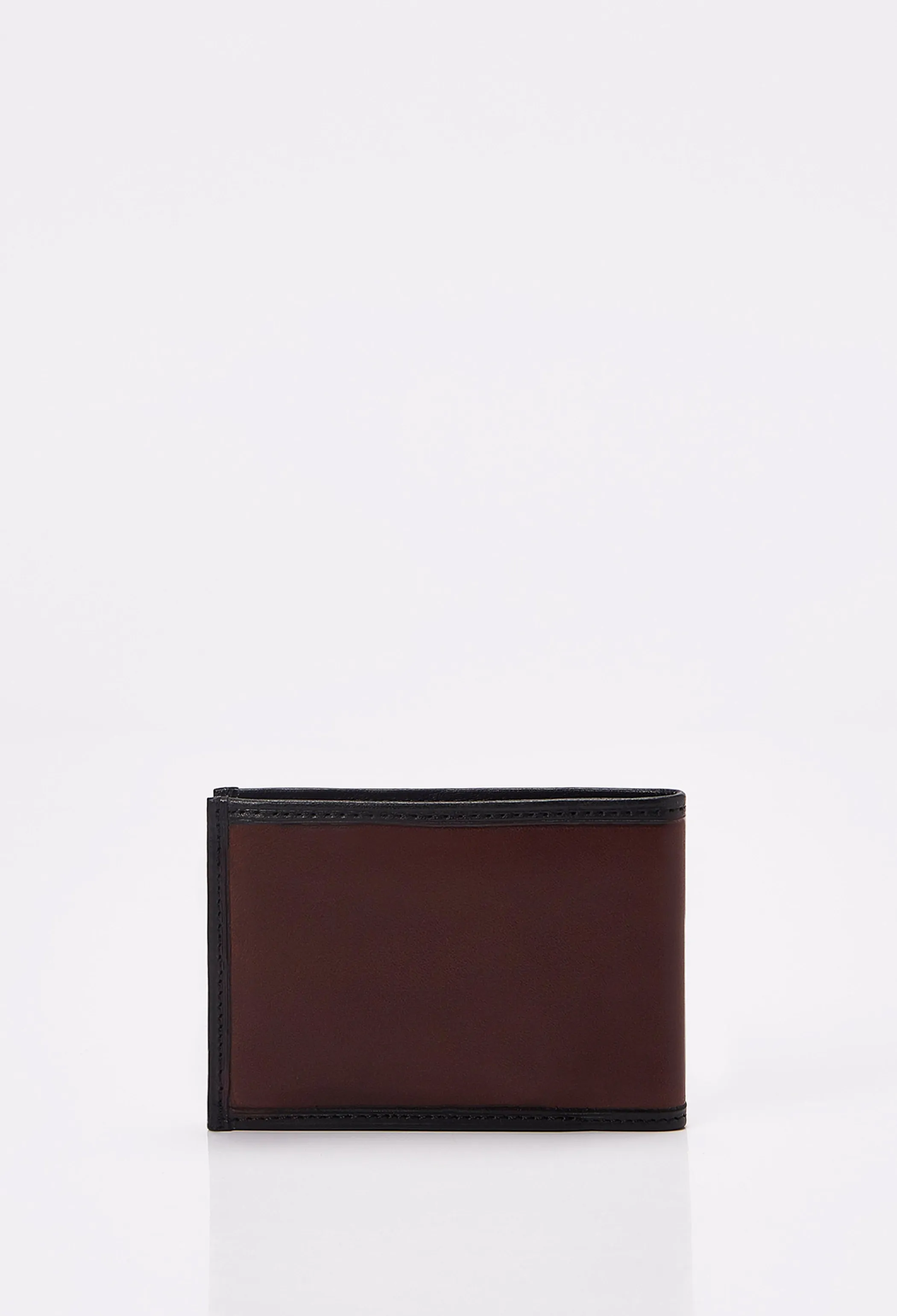 Leather Classic Wallet With Removable Card Holder