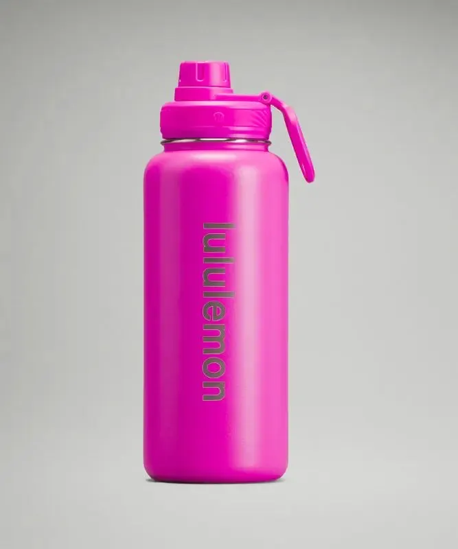 lululemon – Back to Life Sport Bottle 32oz – Color Pink/Neon