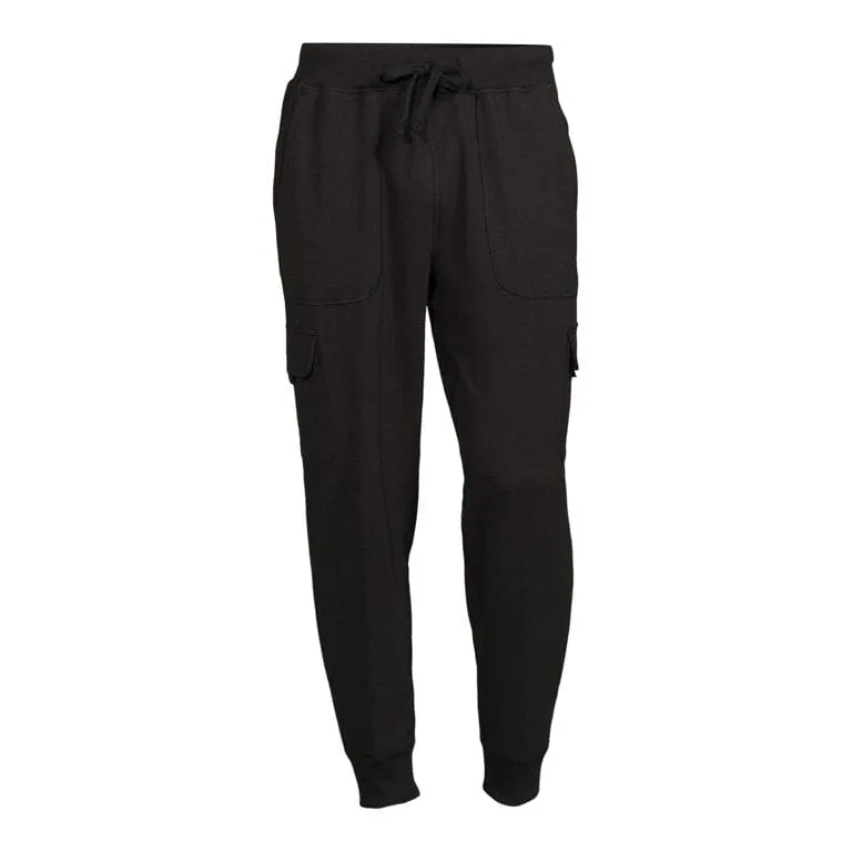 Men (Big Size) - Sports Pants - Black