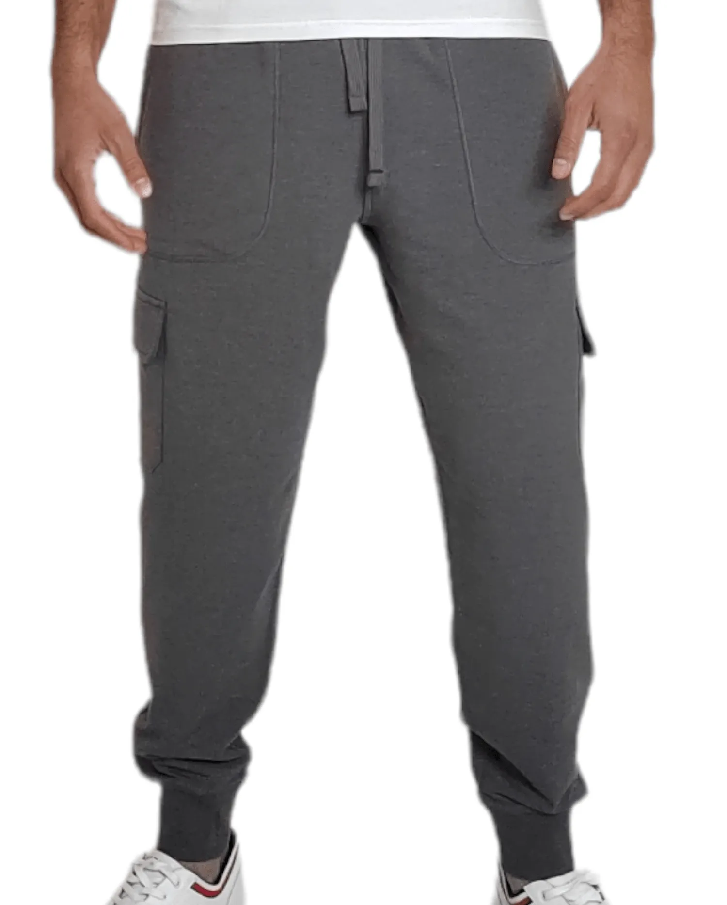 Men (Big Size) - Sports Pants - Grey