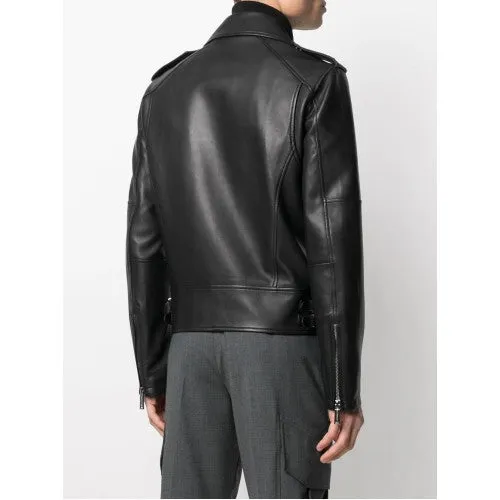 Men Biker Leather Jacket