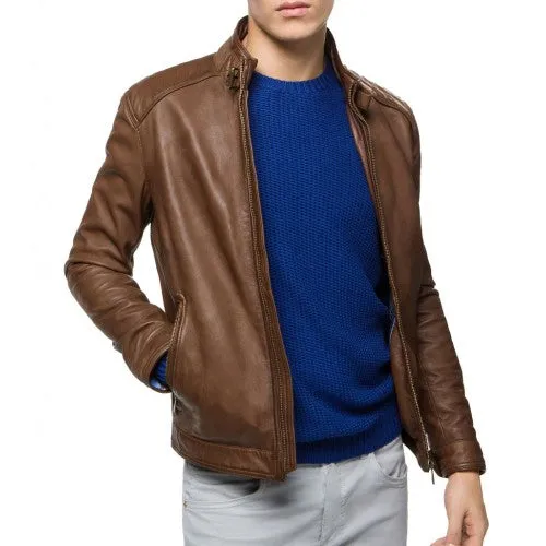 Men Designer Leather Jackets Emprony