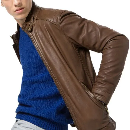 Men Designer Leather Jackets Emprony