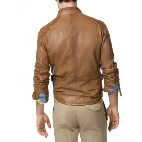 Men Designer Leather Jackets: Marsh