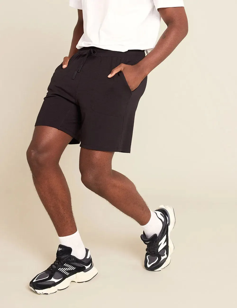 Men's Black Lightweight Sweat Shorts