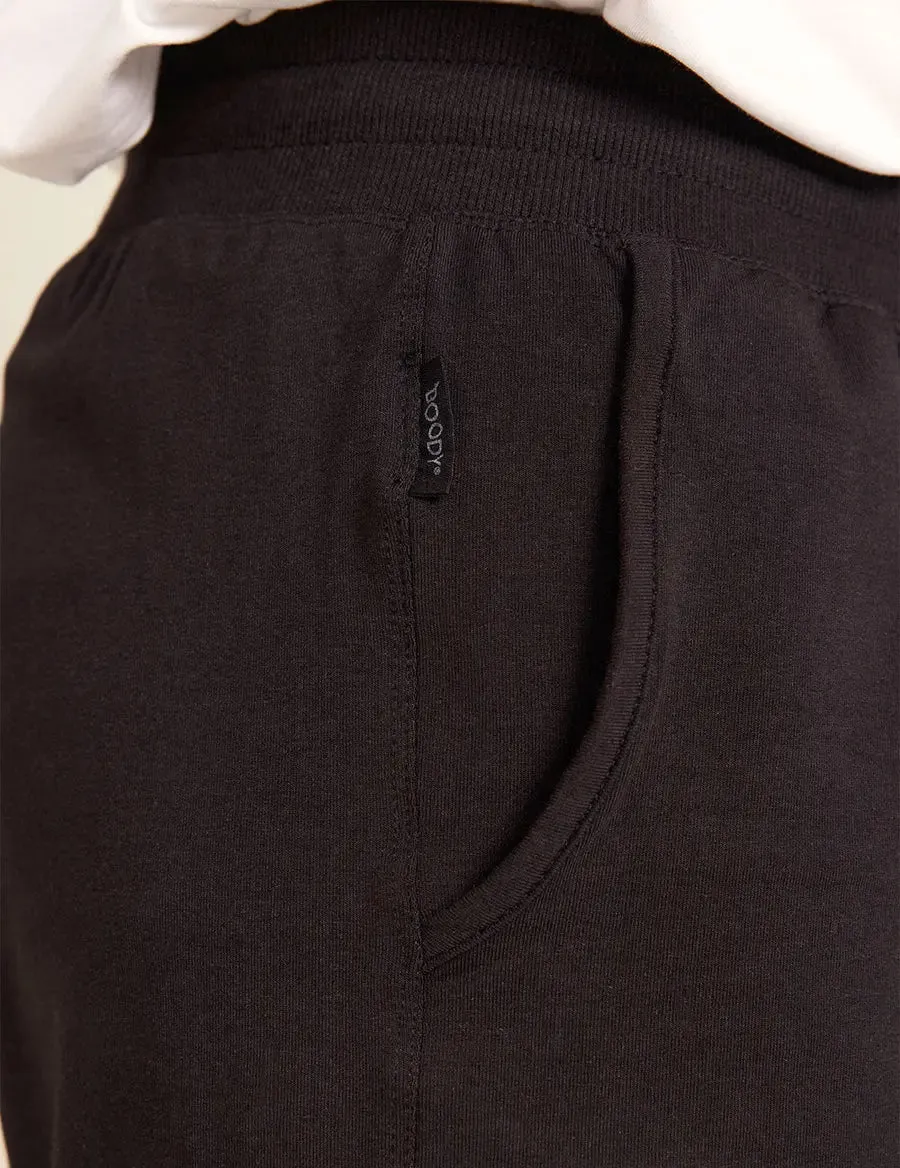 Men's Black Lightweight Sweat Shorts