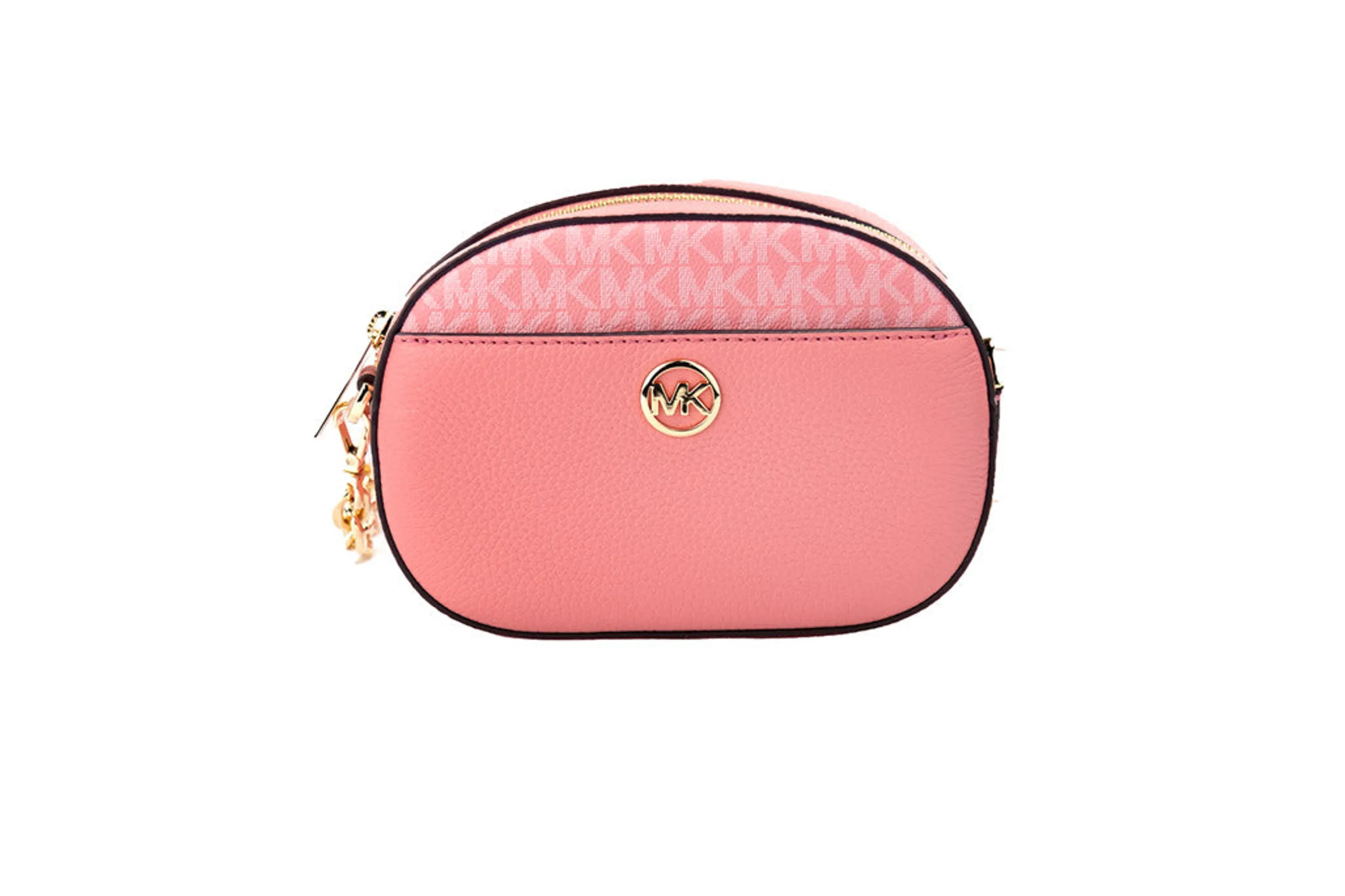 Michael Kors Jet Set Glam Oval Crossbody Bag