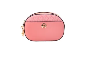 Michael Kors Jet Set Glam Oval Crossbody Bag